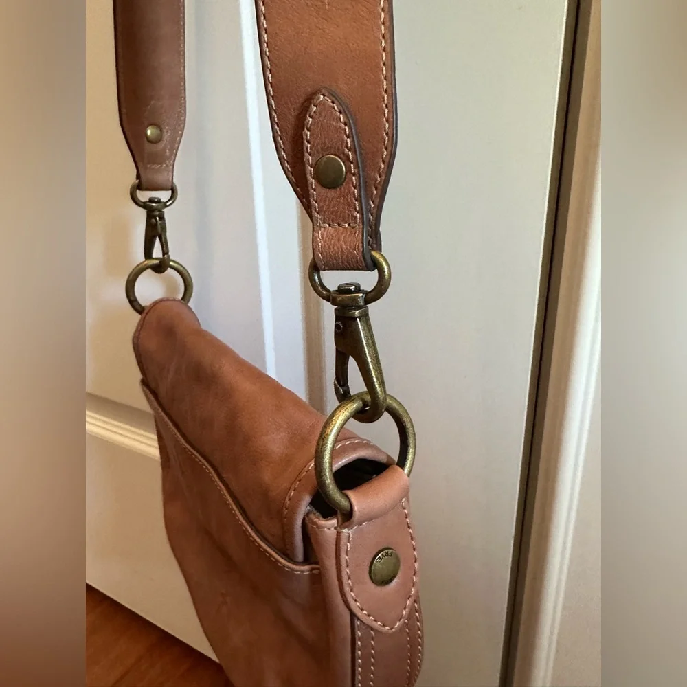 Frye Lucy saddle crossbody shoulder bag - Picture 4 of 16